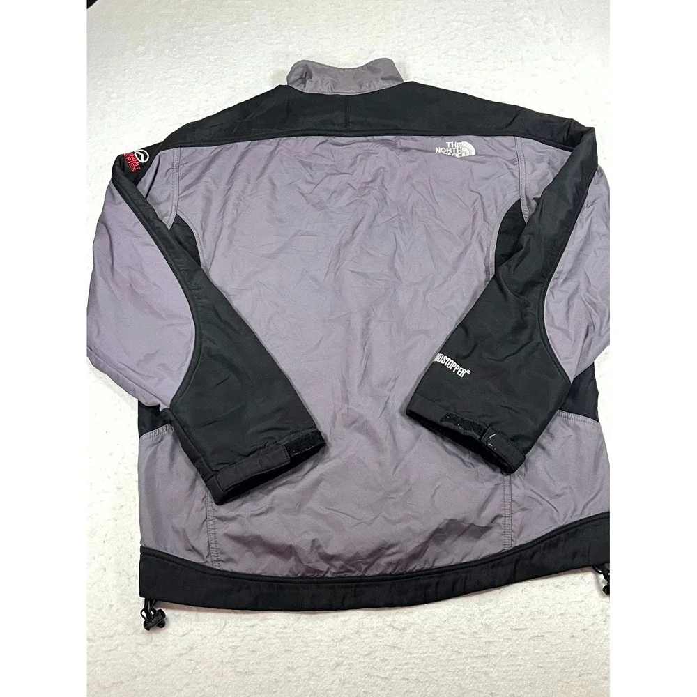 The North Face Summit Series WindStopper Fleece Jacket Mens XL Light Purple Logo